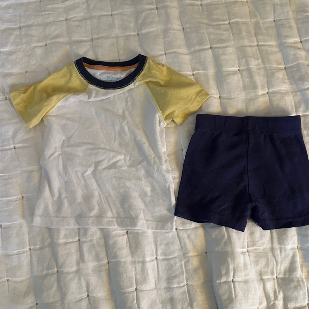 8 piece 12mo. Baby Boy Clothes Aquatic Theme (041) - Picture 12 of 16